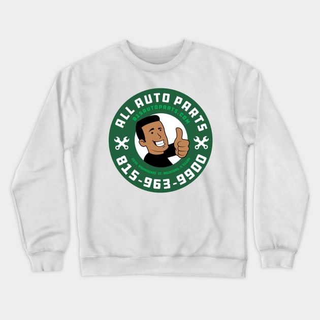 All Auto Parts - round logo Crewneck Sweatshirt by michaelatyson